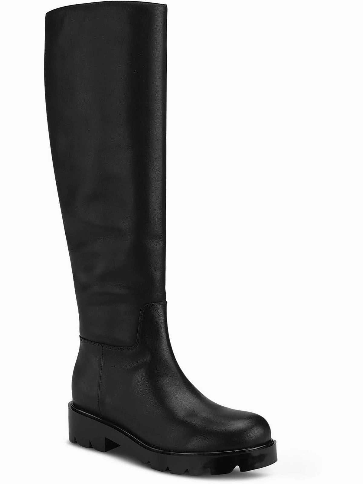 Phidias Womens Leather Tall Knee-High Boots High-quality Womens Boots discount