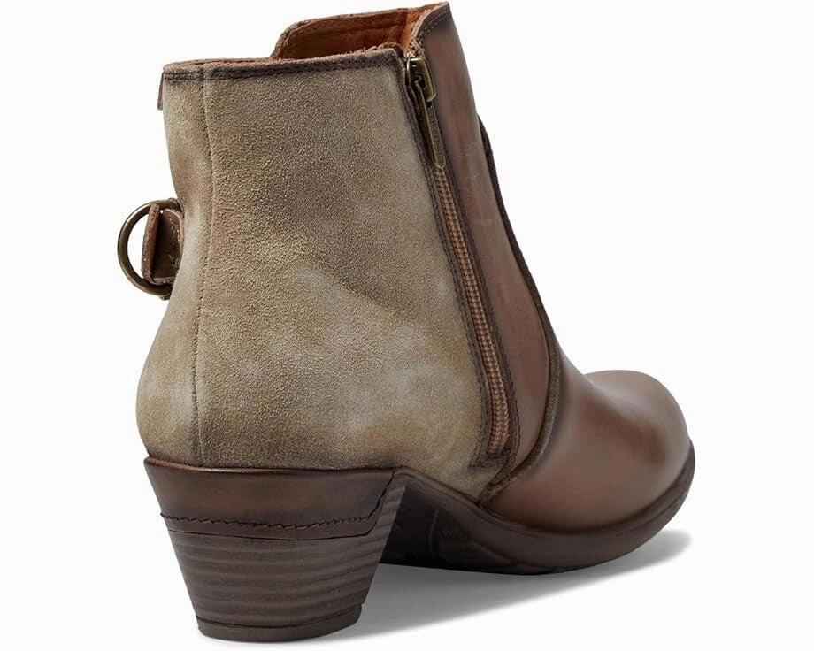 Pikolinos Rotterdam Boots Women's US 6.5-7 Siena Leather Ankle Bootie RHS3584