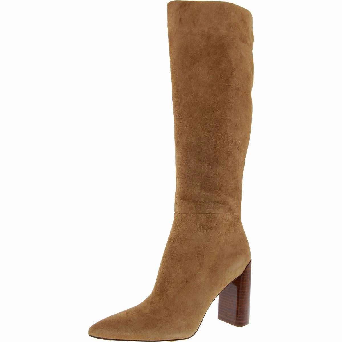 Pilar Womens Zipper Pointed Toe Knee-High Boots