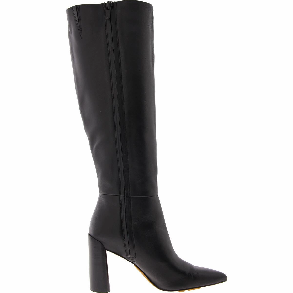 Pilar Womens Zipper Pointed Toe Knee-High Boots