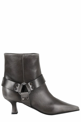 Pointed Toe Ankle Boot With Strap Detail Top-rated Womens Boots outlet