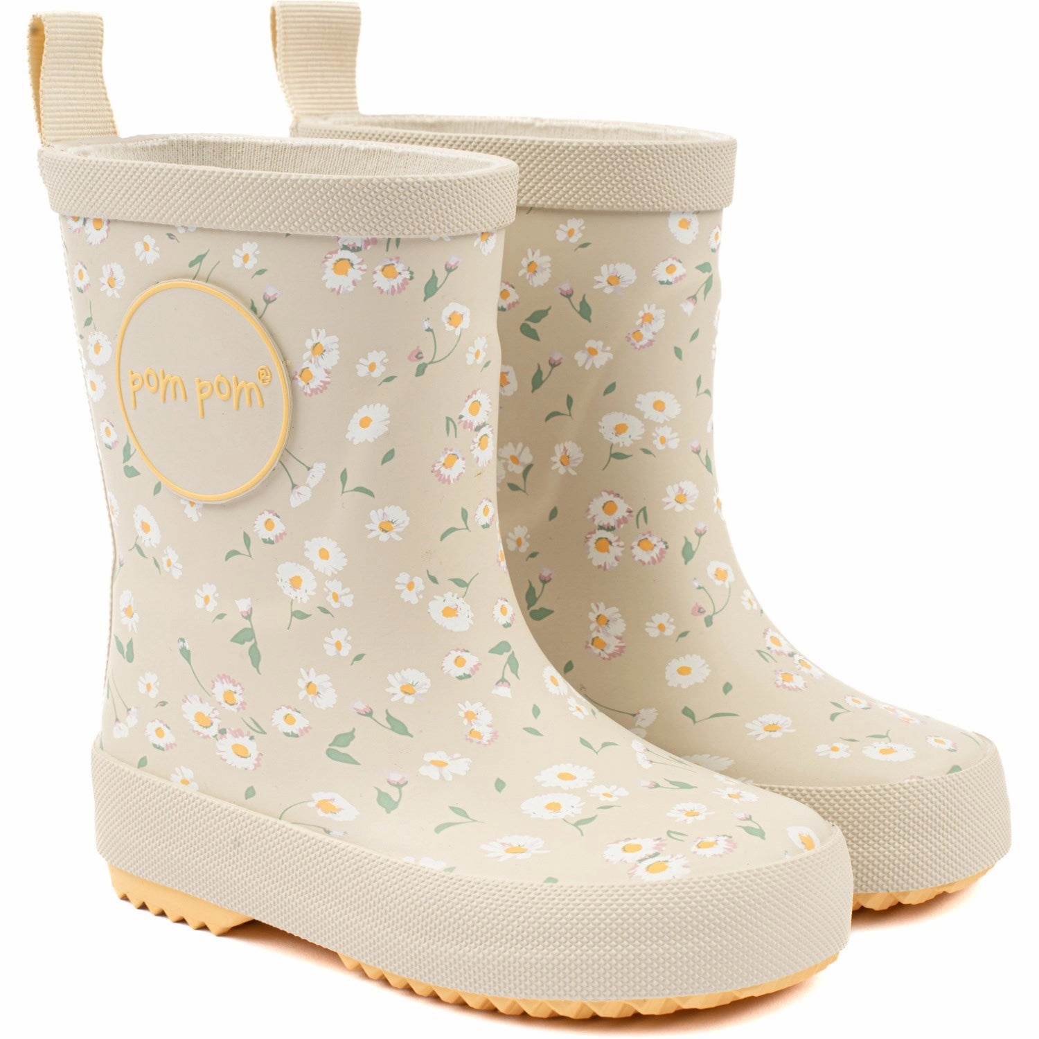 Pom Pom Bellis AOP Rubber Boot AOP Kids Rain Boots with free shipping