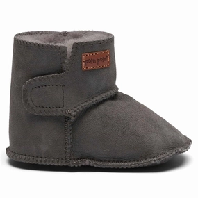 Pom Pom Bootie Grey Baby Booties soft sole sale