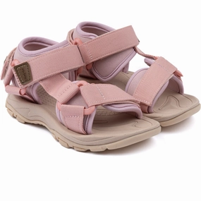 Pom Pom Bright Rose Trecking Sandal Velcro Kids Open Sandals cheap sale