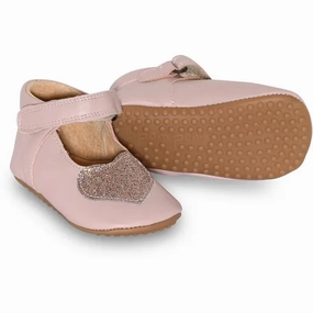 Pom Pom Indoor Shoe Ballerina Heart Rose Glitter House Slippers for Kids on sale