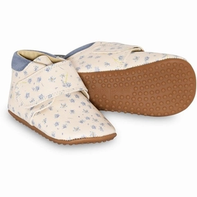 Pom Pom Indoor Shoe Velcro Forget Me Not House Slippers for Kids on sale