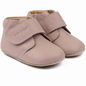 Pom Pom Rose Beginners Shoe Velcro House Slippers for Kids on sale