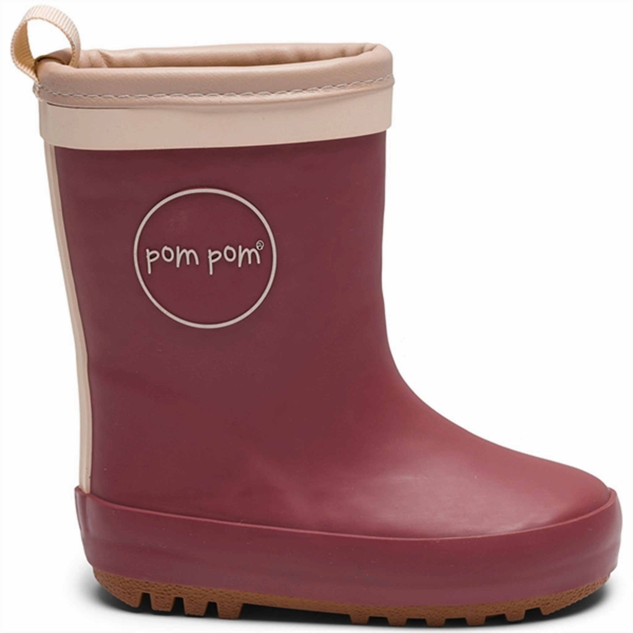 Pom Pom Thermo Rubber Boots Bordeaux Kids Thermo Boots discount price