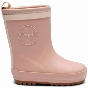 Pom Pom Thermo Rubber Boots Rose Kids Thermo Boots discount price
