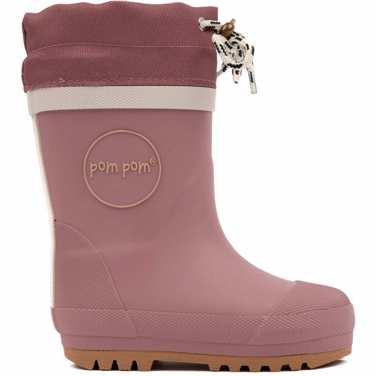 Pom Pom Withered Rose GumBoots Thermo