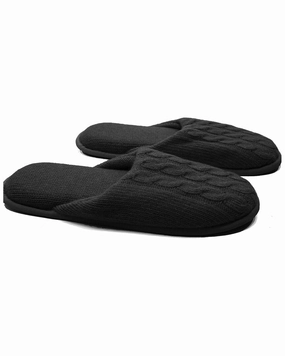 Portolano Ladies Slippers With Cables Cozy Womens Slippers discount