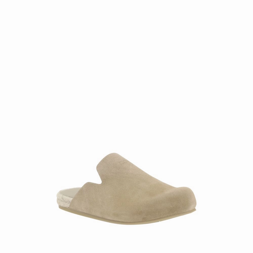 Prada Suede leather Men's Sabots