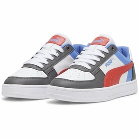 Puma Caven 2.0 Block Jr Sneakers Gray Kids Sneakers with Laces sale