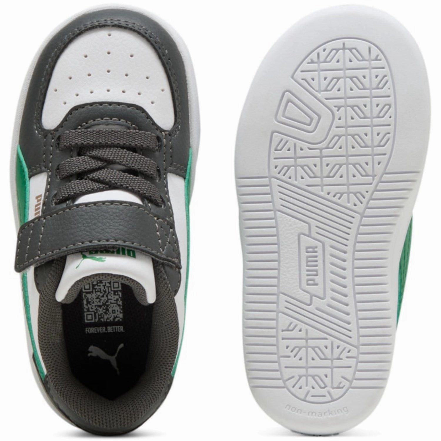 Puma Gray Caven 2.0 AC  Inf Sneakers