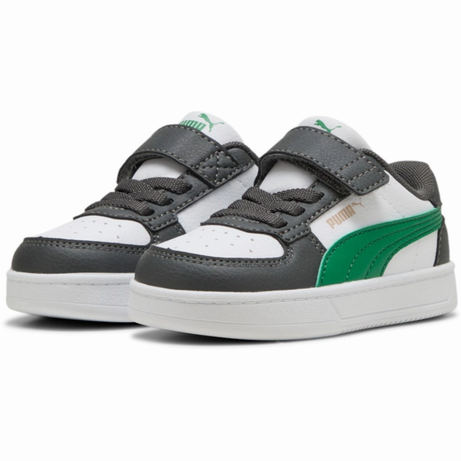 Puma Gray Caven 2.0 AC  Inf Sneakers Kids Velcro Sneakers discount