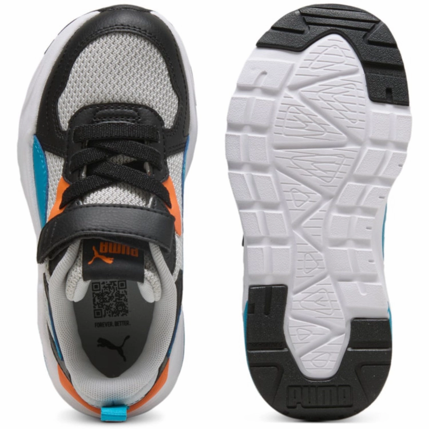 Puma Gray Trinity Lite AC  PS Sneakers