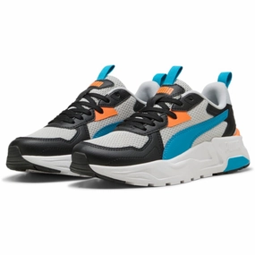 Puma Gray Trinity Lite Jr Sneakers Kids Sneakers with Laces sale