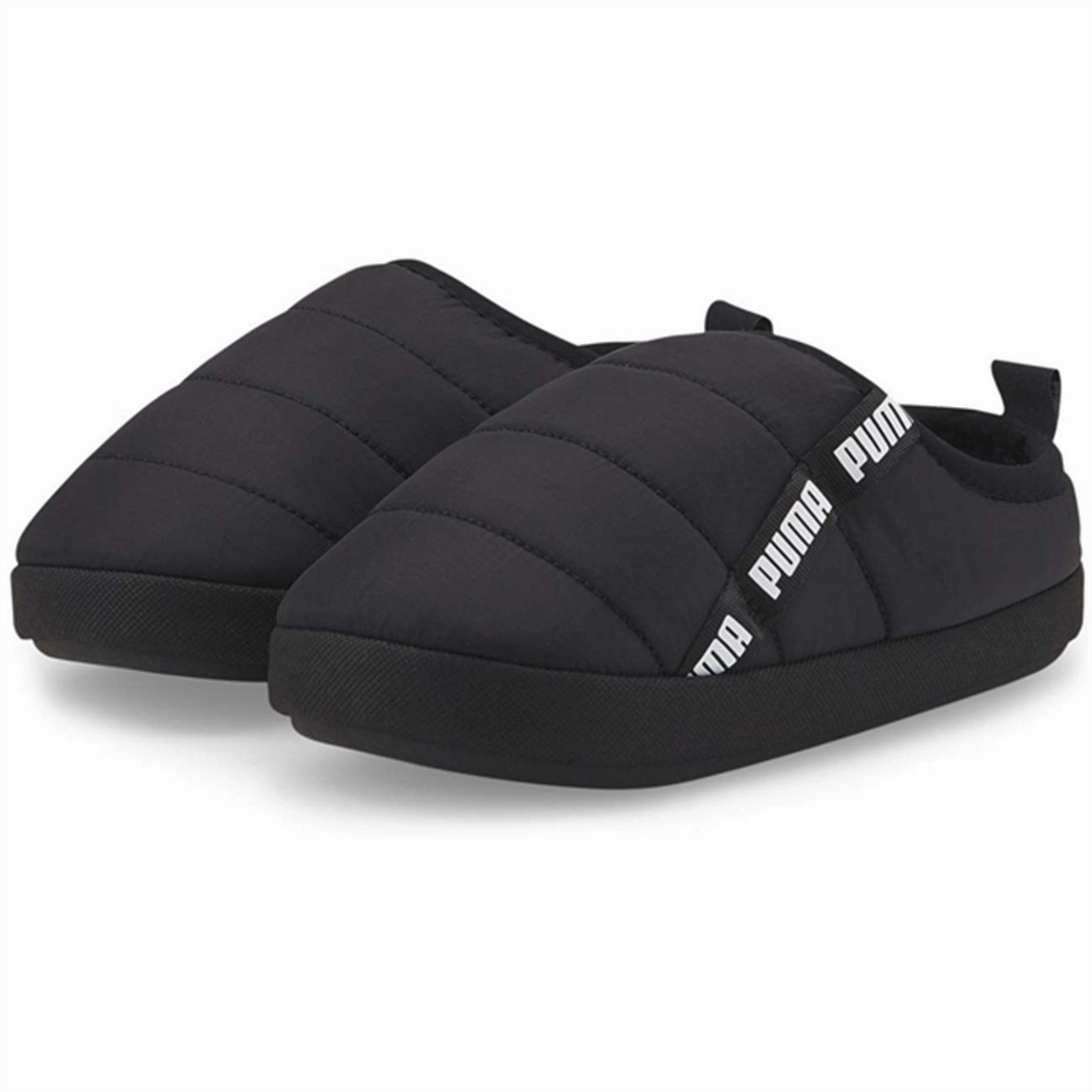 Puma Scuff Slippers Black-White House Slippers for Kids on sale