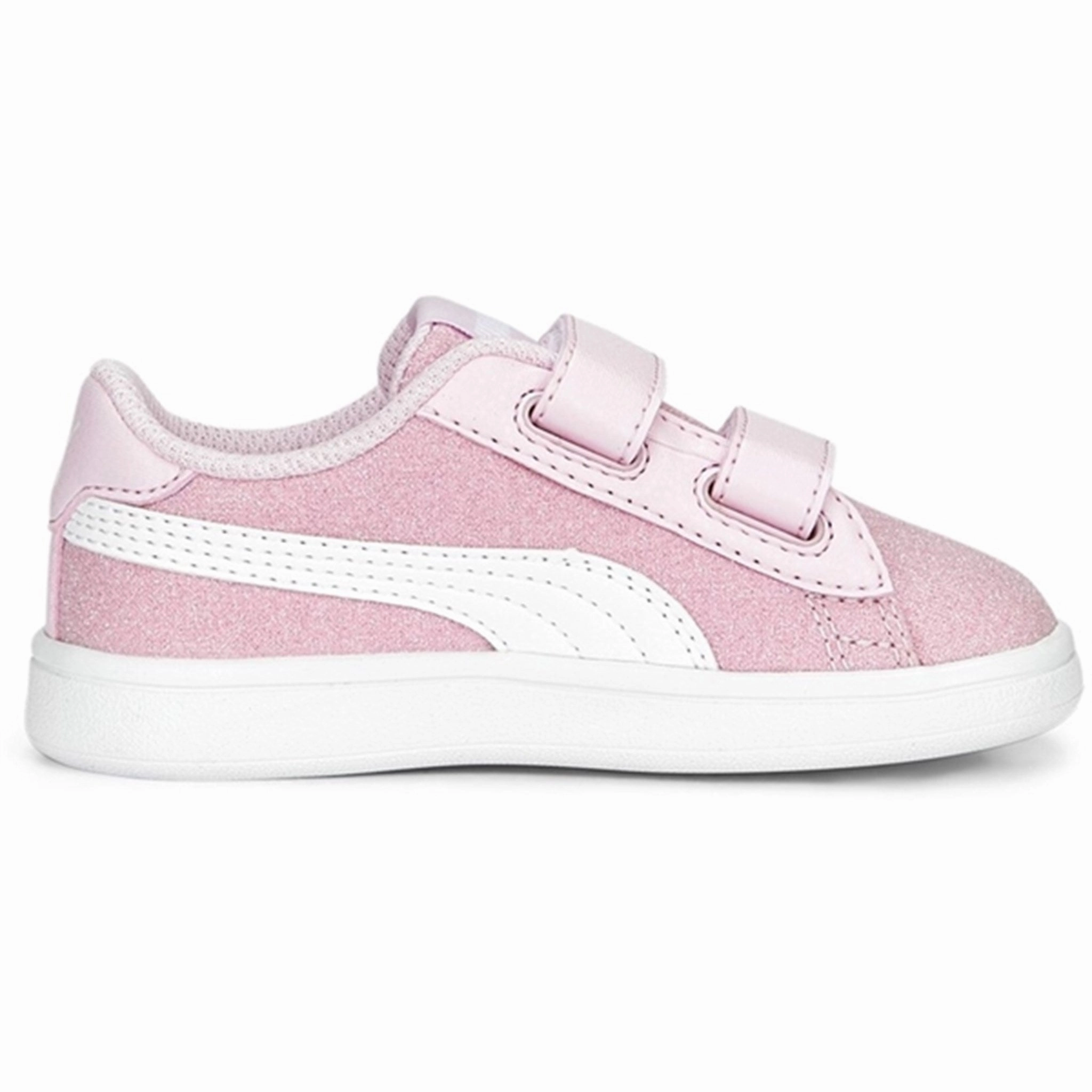 Puma Smash v2 Glitz Glam V Inf Pearl Pink-White Sneakers