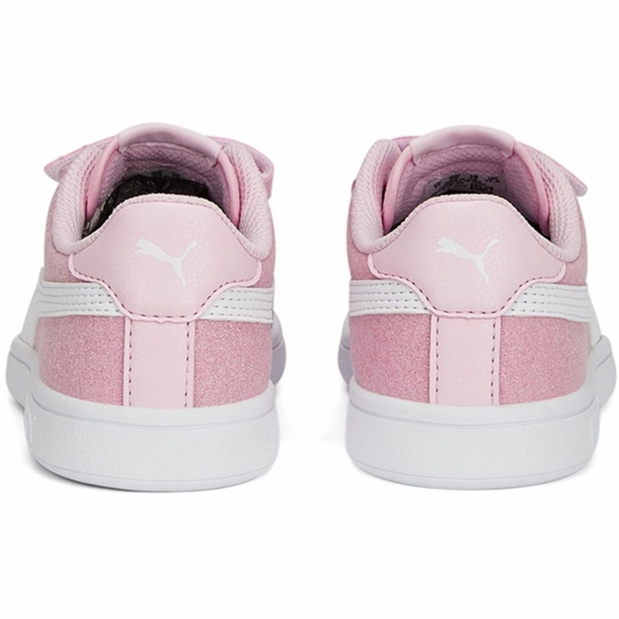 Puma Smash v2 Glitz Glam V PS Pearl Pink-White Sneakers