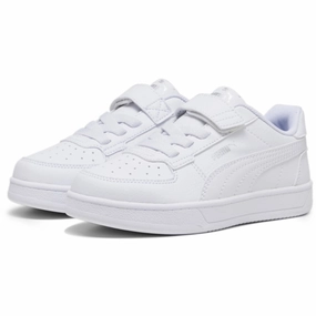 Puma White Caven 2.0 AC  PS Sneakers Kids Velcro Sneakers discount
