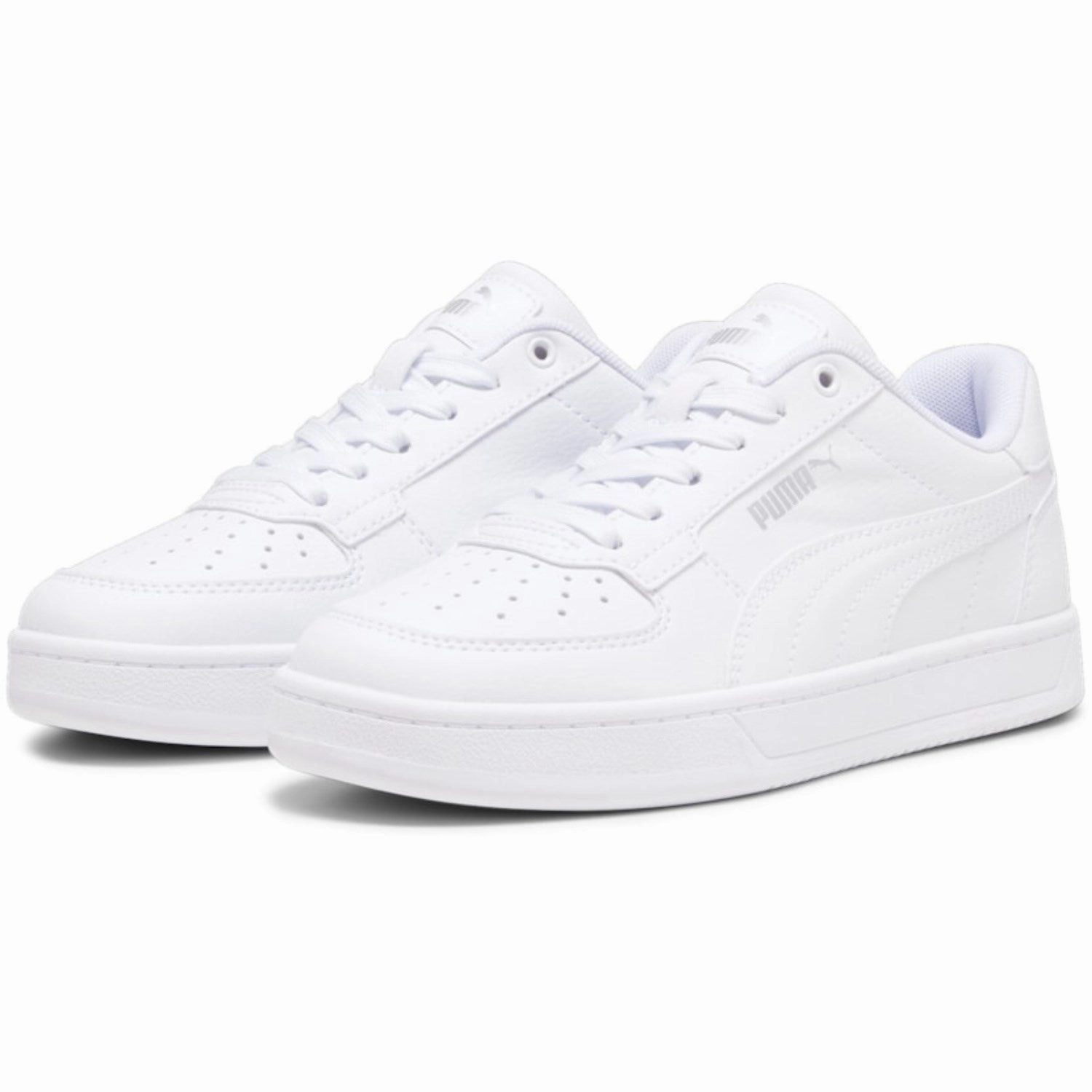 Puma White Caven 2.0 Jr Sneakers Kids Sneakers with Laces sale
