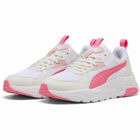 Puma White Trinity Lite Jr Sneakers Kids Sneakers with Laces sale