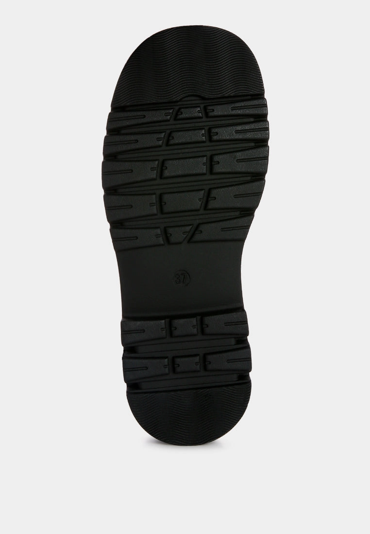 quavo knitted platform chunky boots