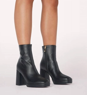 Questky Booties In Black Affordable Womens Boots online
