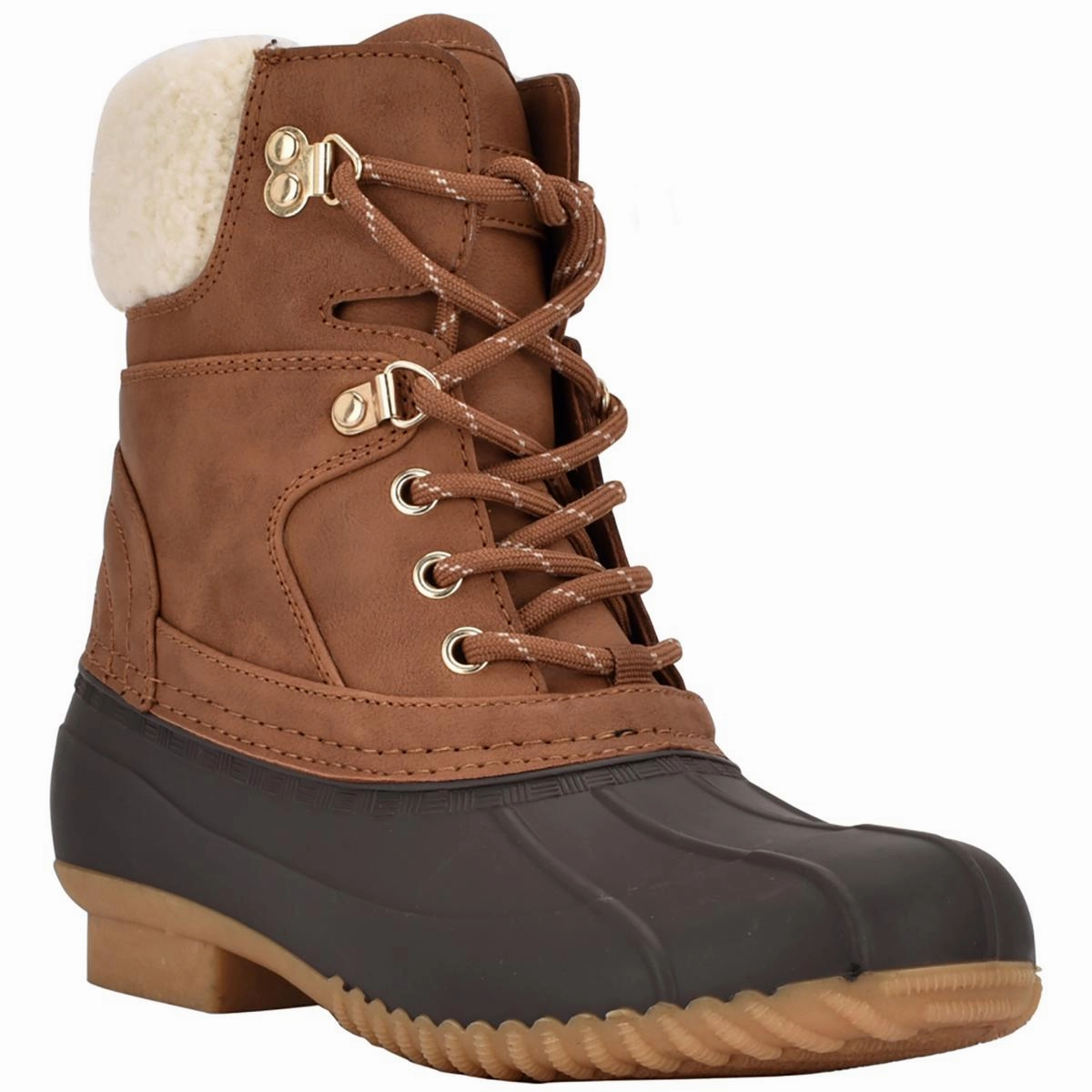Rainah Womens Ankle Lace Up Rain Boots