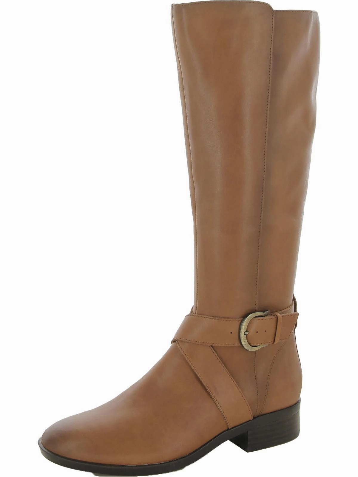Raisa Womens Leather Knee-High Boots