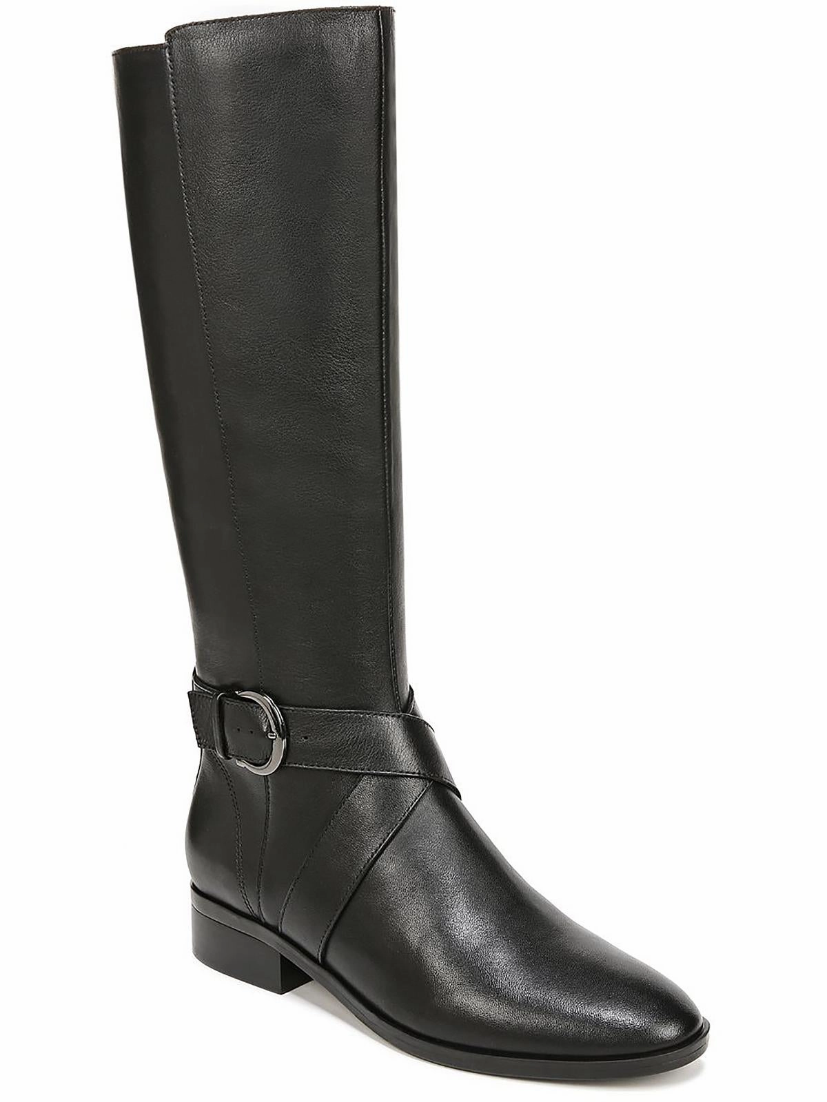 Raisa Womens Leather Knee-High Boots