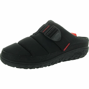 Ramble Puff Cloud Mens Fleece Lined Quilted Slide Slippers Mens Slippers clearance sale
