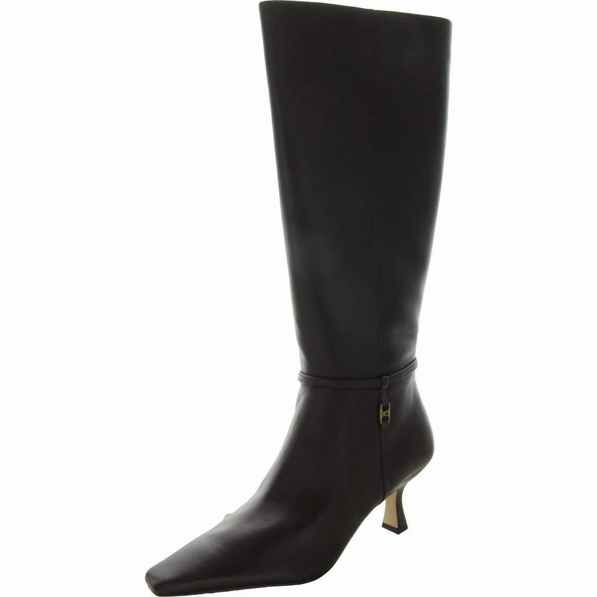 Raquel Womens Zipper Knee-High Boots