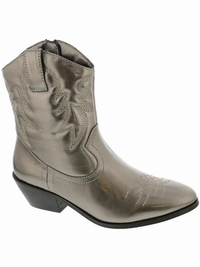 Reba Womens Metallic Zipper Cowboy, Western Boots Womens Dress Boots for less