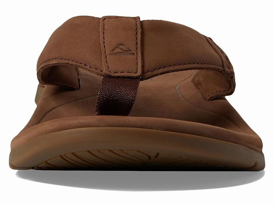 Reef Santa Ana CJ2902 Sandal Men's US 11 Brown Leather Round toe Slip-On ZOGG41