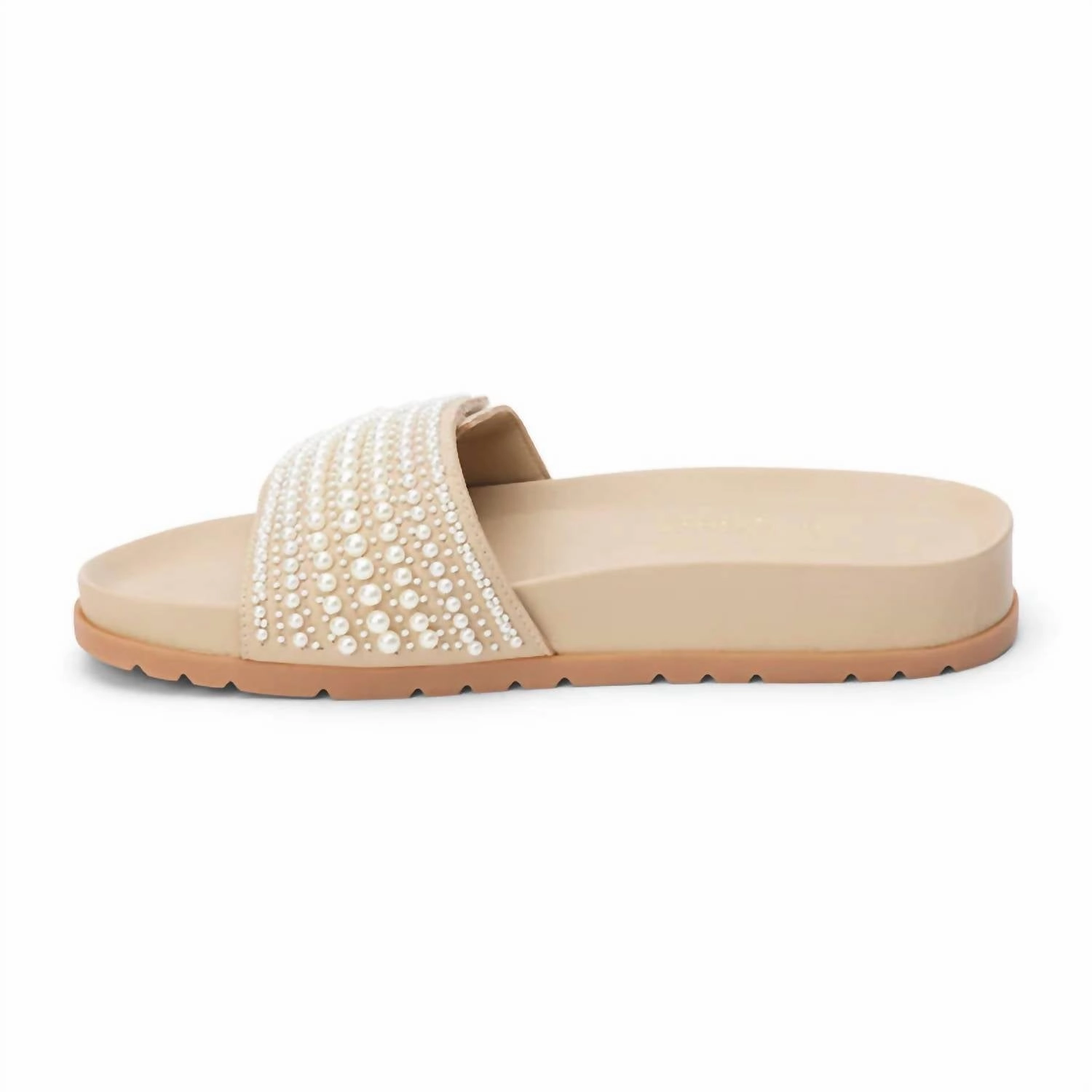 Reese Slide Sandal In Tan