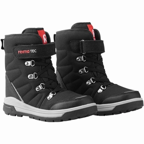 Reima Black Reimatec Boots Quicker Cheap Kids Winter Footwear
