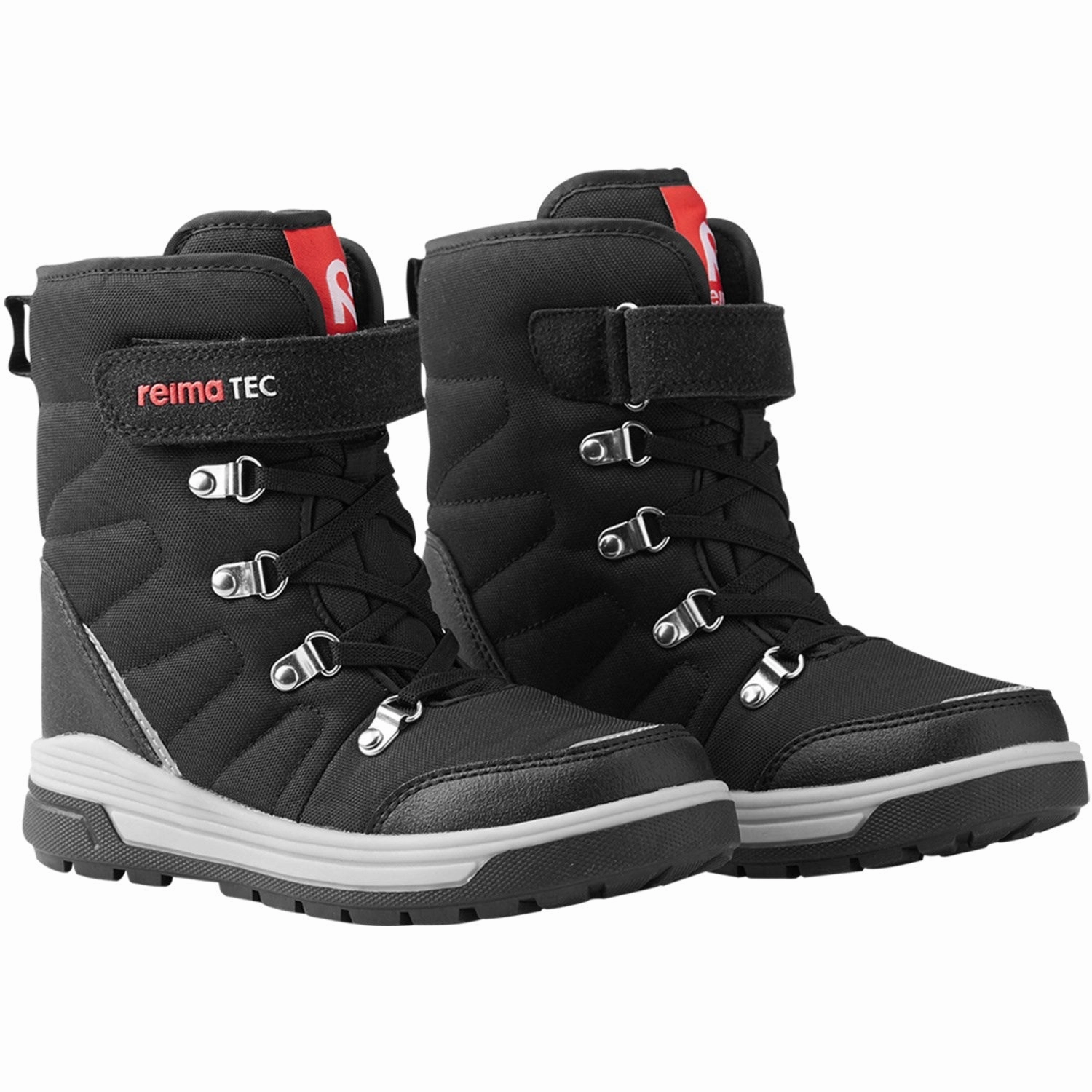 Reima Black Reimatec Boots Quicker Cheap Kids Winter Footwear
