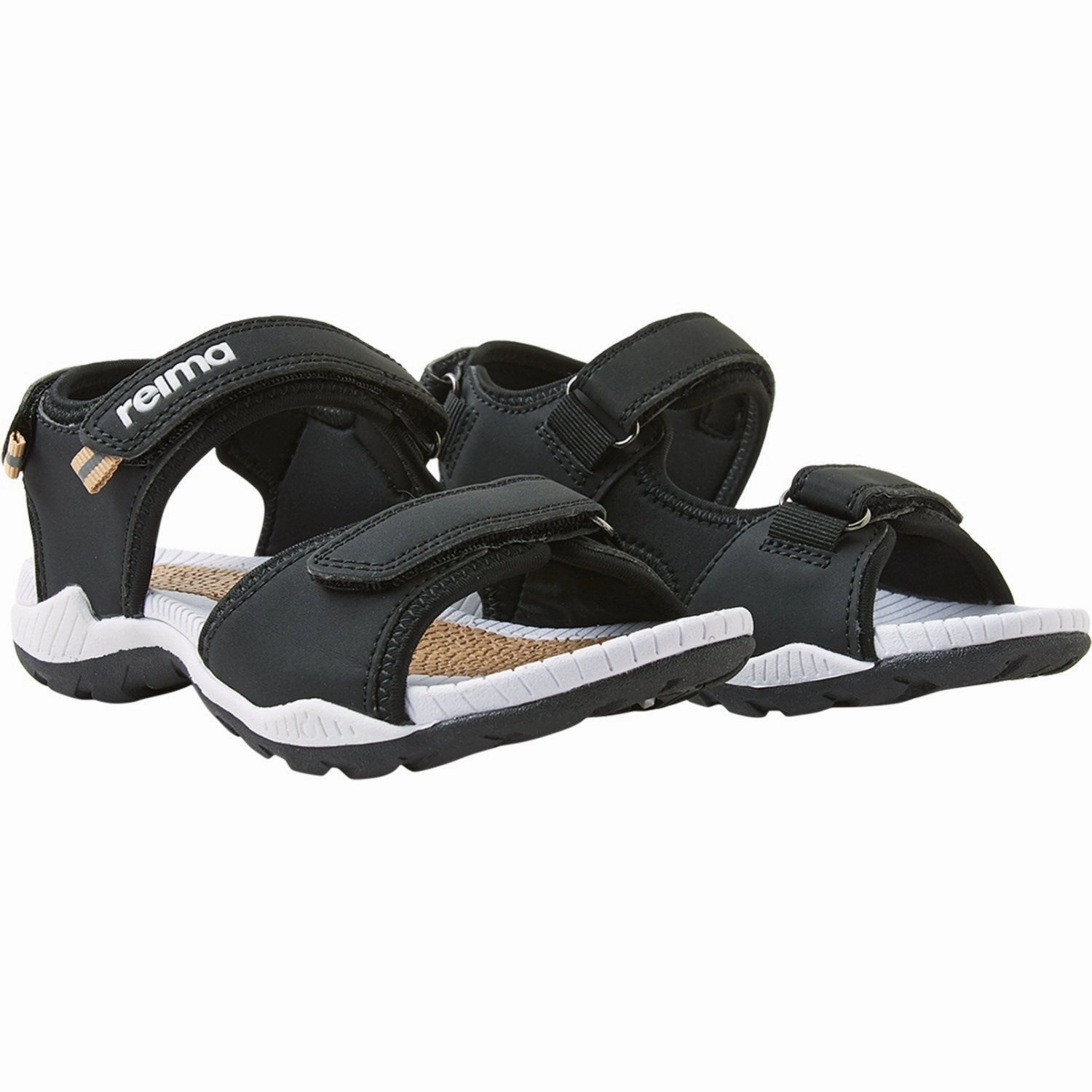 Reima Black Sandals Ratas Kids Open Sandals cheap sale