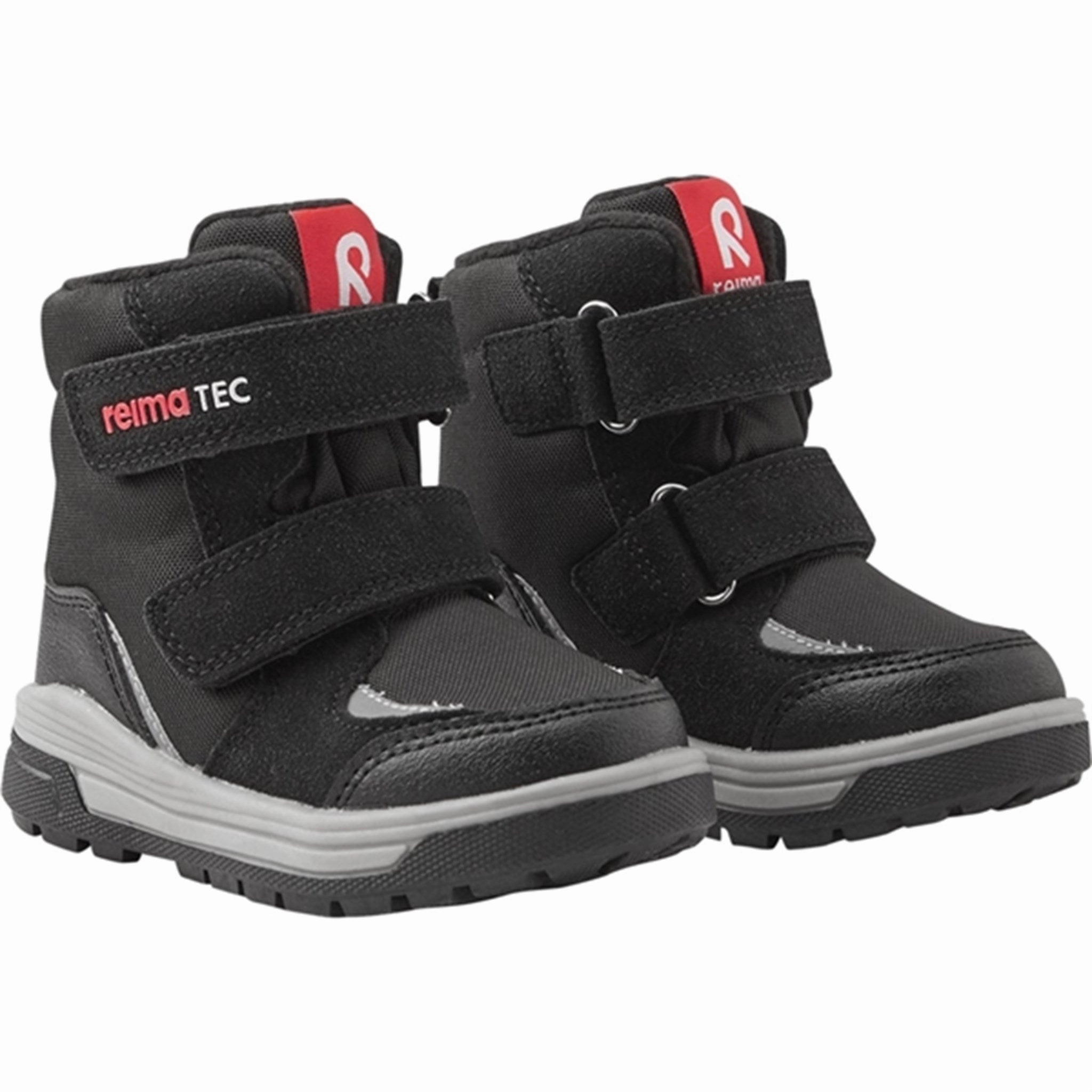 Reima Reimatec Waterproof Shoes Qing Black Winter Boots for Kids on sale