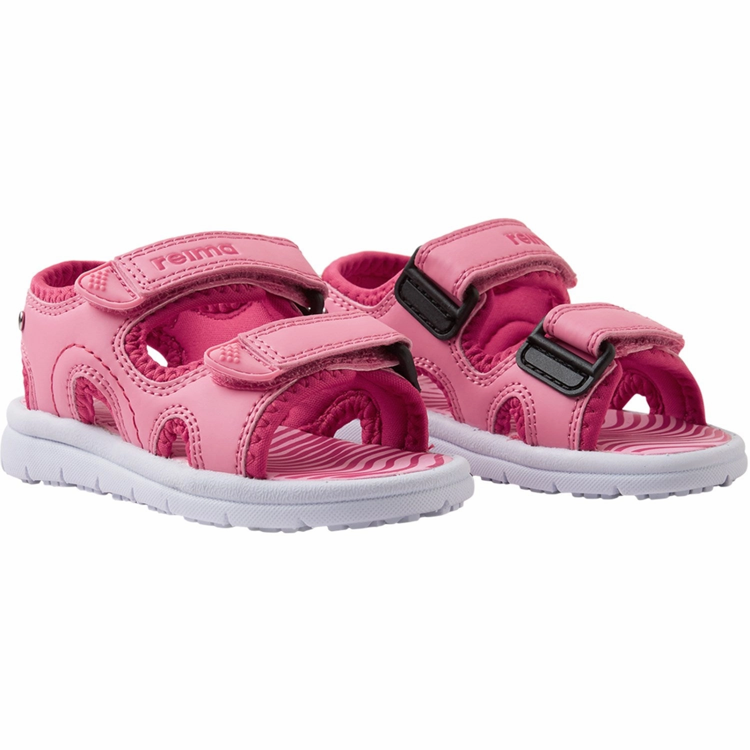 Reima Sunset Pink Sandals Bungee Kids Velcro Sneakers discount