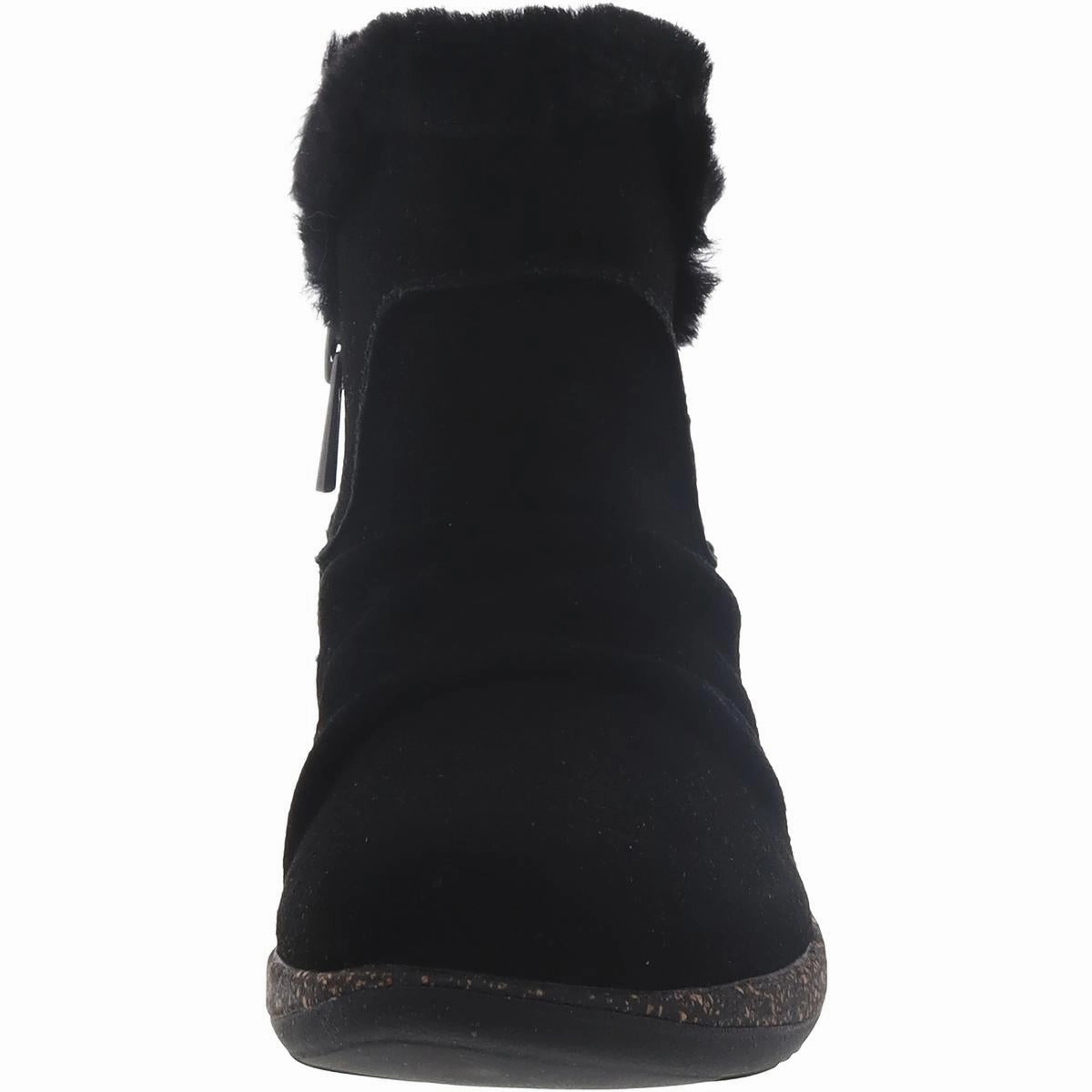 Remi Womens Leather Winter Mid-Calf Boots