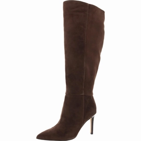 Richy Womens Wide Calf Leather Knee-High Boots Womens Winter Boots promo deal