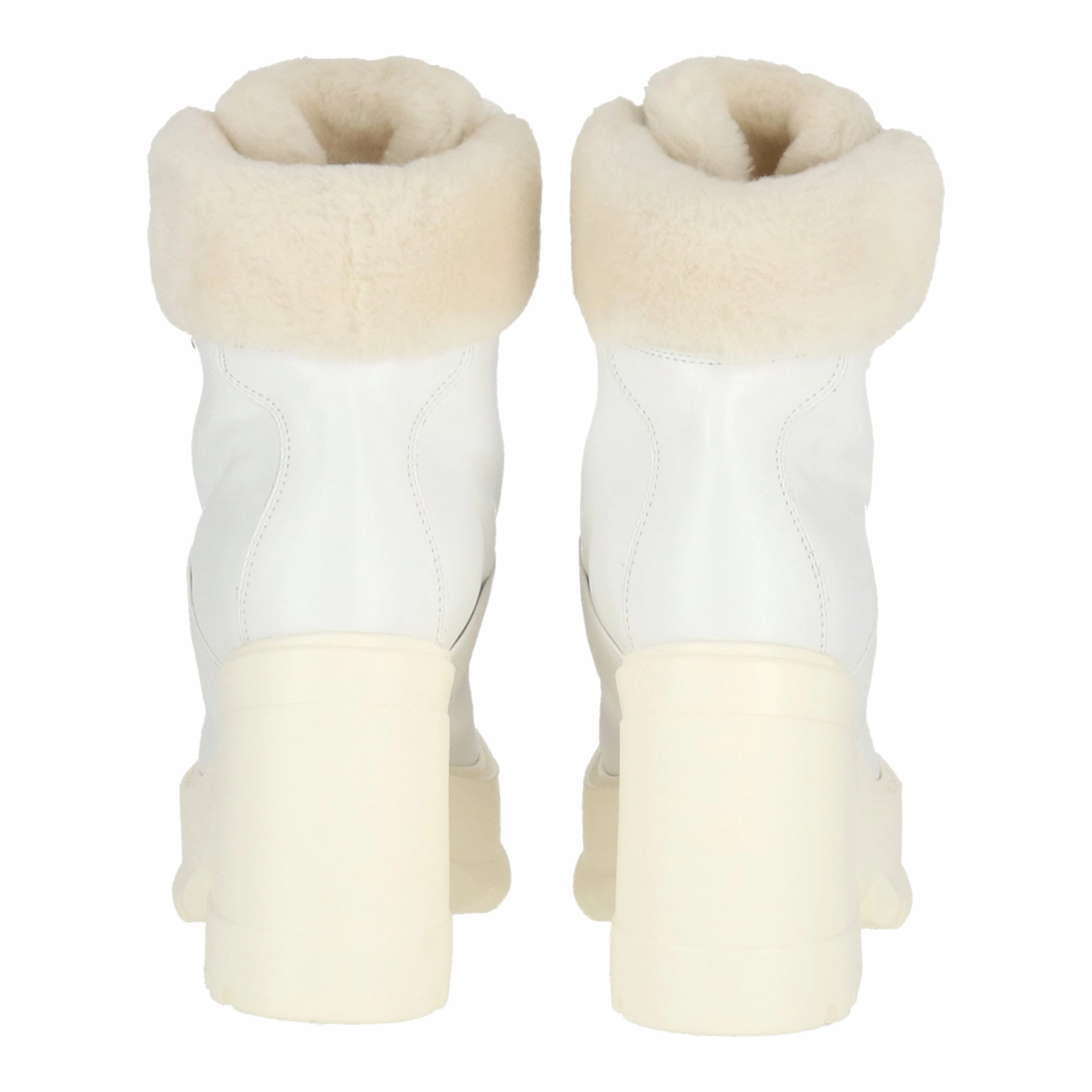Roger Vivier Womens White/Grey Boot