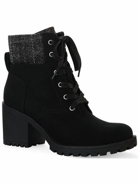 Romina Womens Knit Combat & Lace-up Boots Womens Dress Boots for less