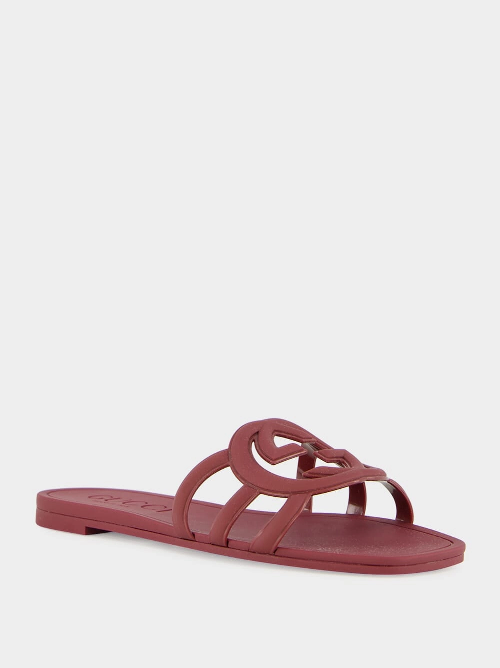 Rosso Ancora Red G Slide Sandals