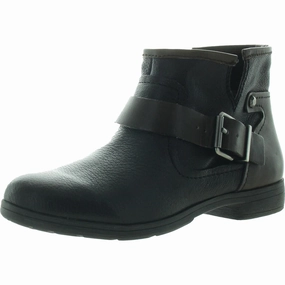 Rough Womens Leather Ankle Booties Cheap Womens Boots for winter