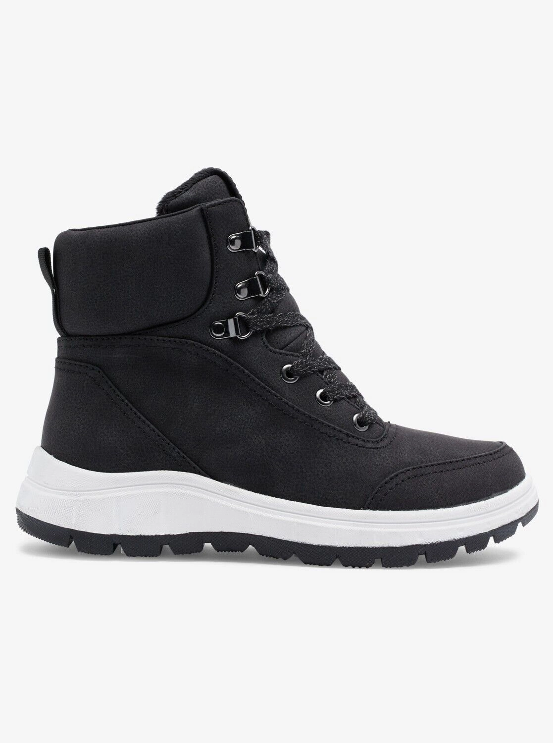 Roxy Karmel ARJB700703 Snow Boots Women's US 6 Black Faux Fur Waterproof ZPO2127 Womens Boot Deals Today