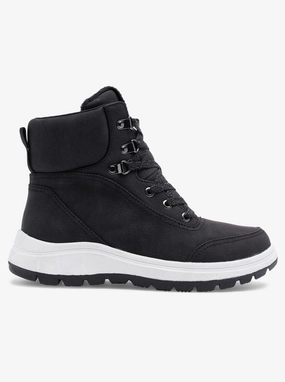 Roxy Karmel ARJB700703 Snow Boots Women's US 6 Black Faux Fur Waterproof ZPO2127 Womens Boot Deals Today
